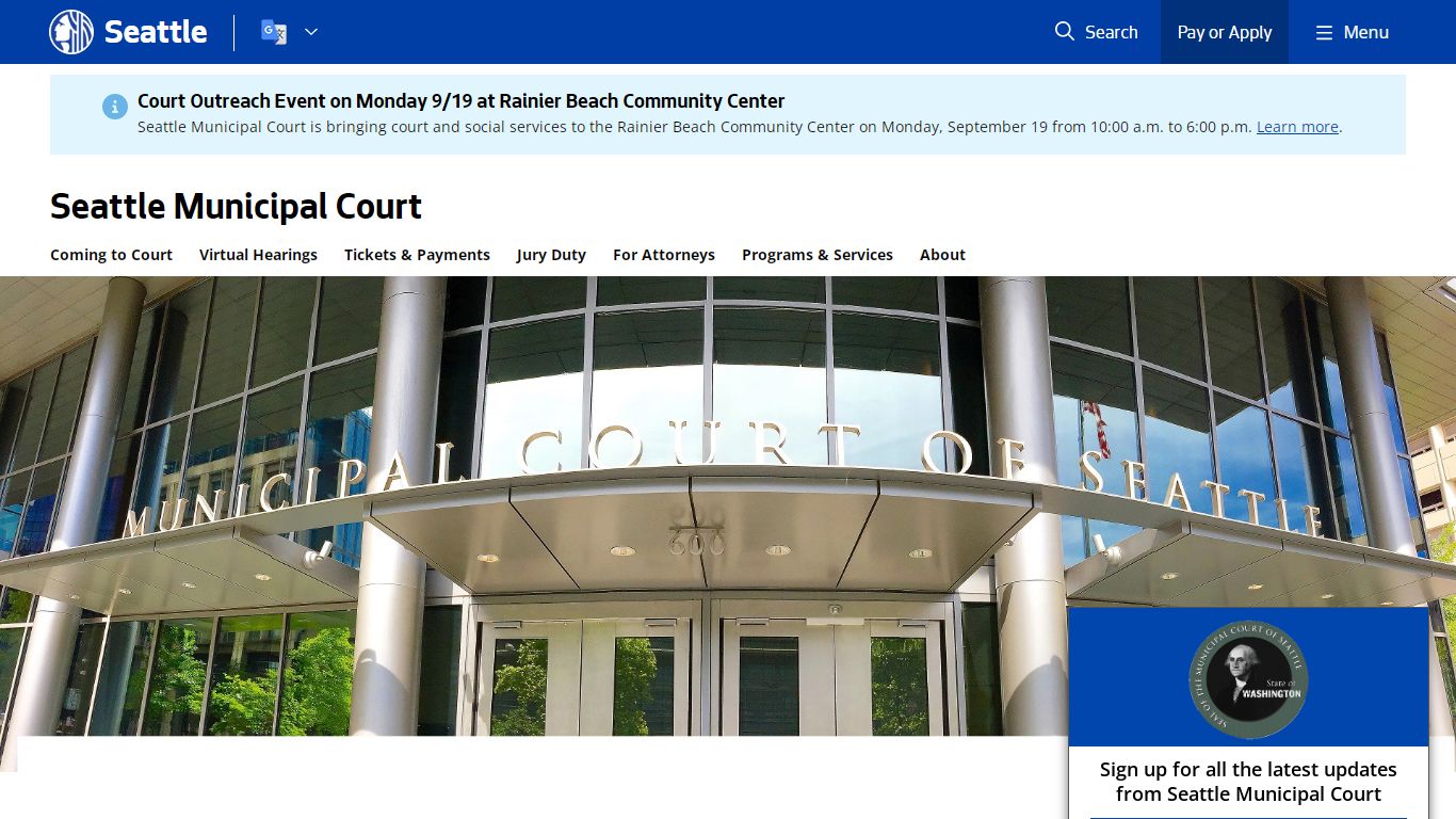 Courts - Courts | seattle.gov
